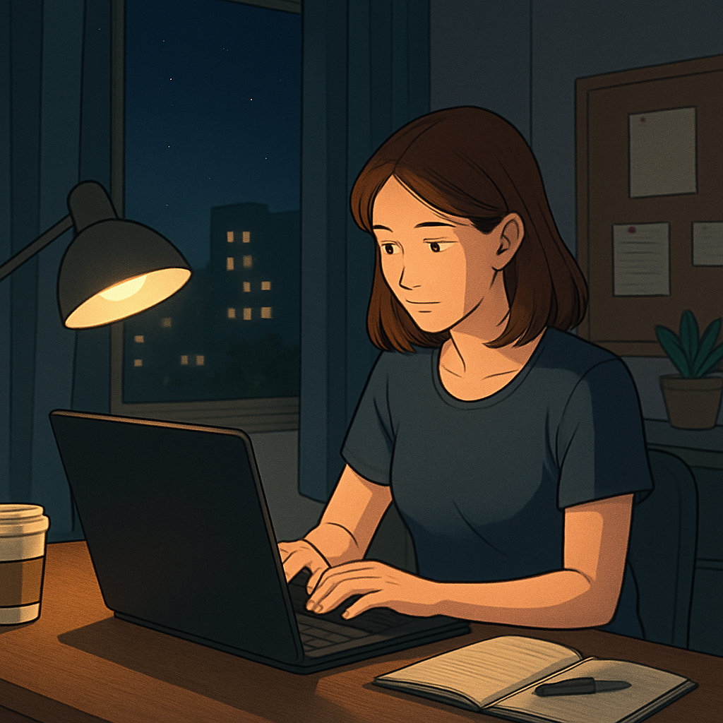 야간 아르바이트 정보 이미지