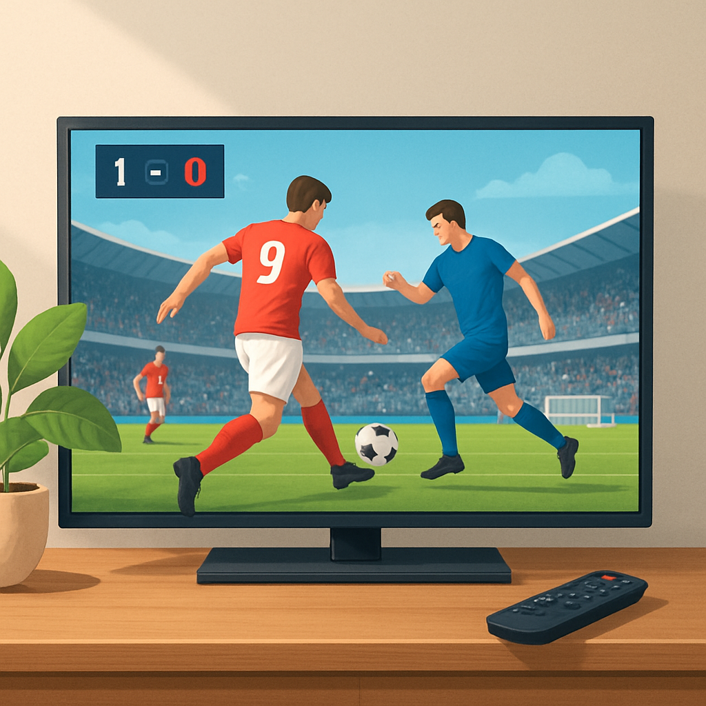 해외 축구 경기 합법적 중계 채널 가이드 이미지