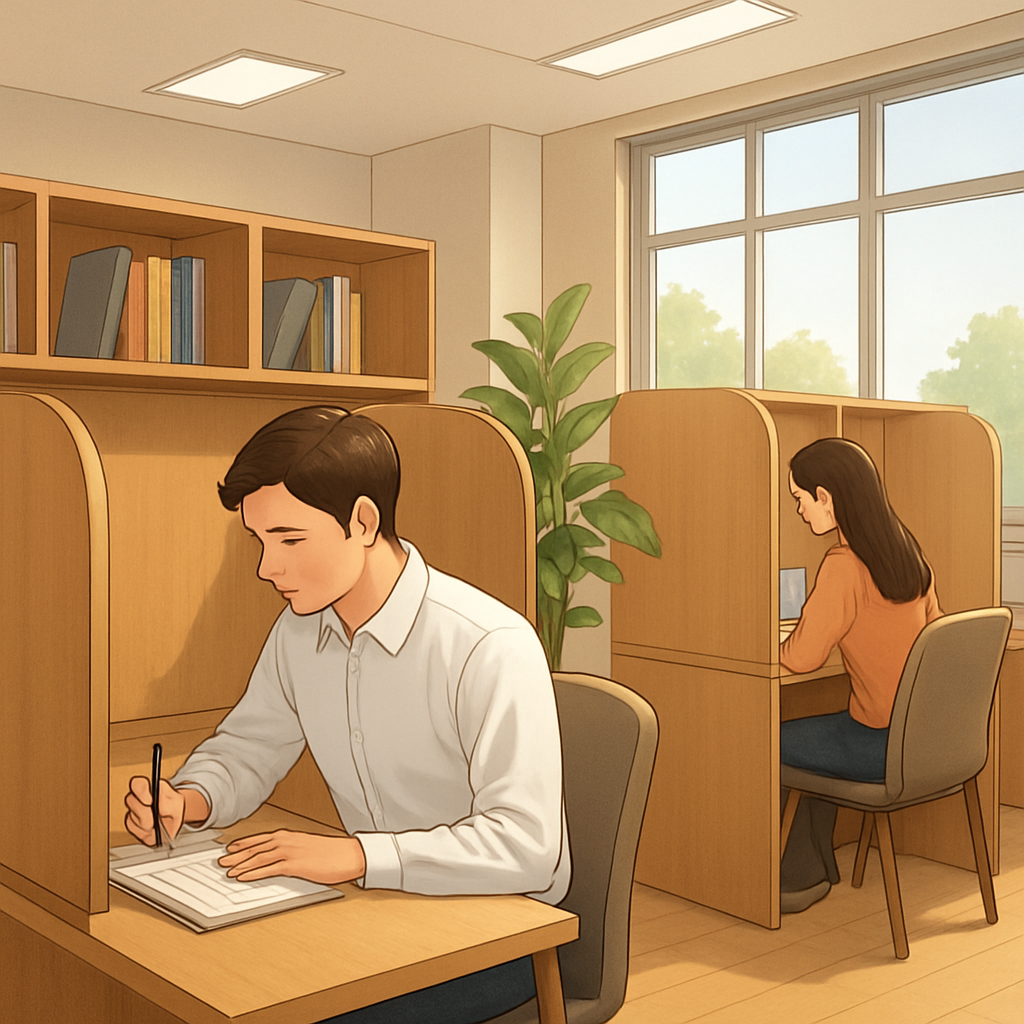 관리형 독서실 창업 비용 및 수익성 이미지