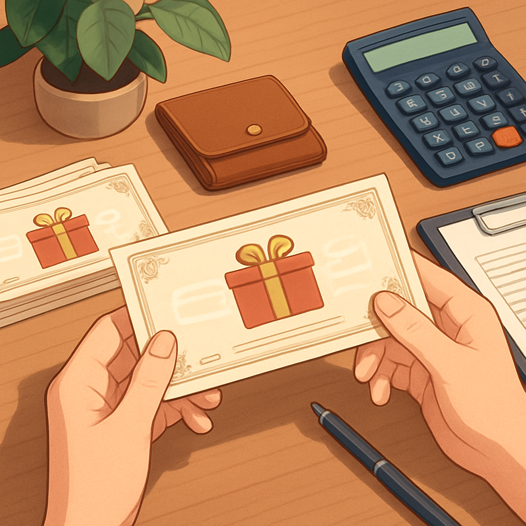 상품권 관리 이미지