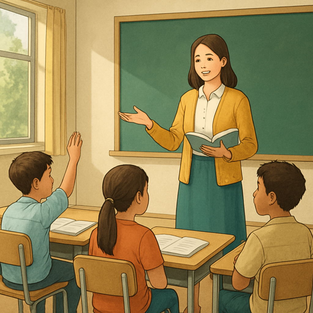 학생 중심 교육 이미지